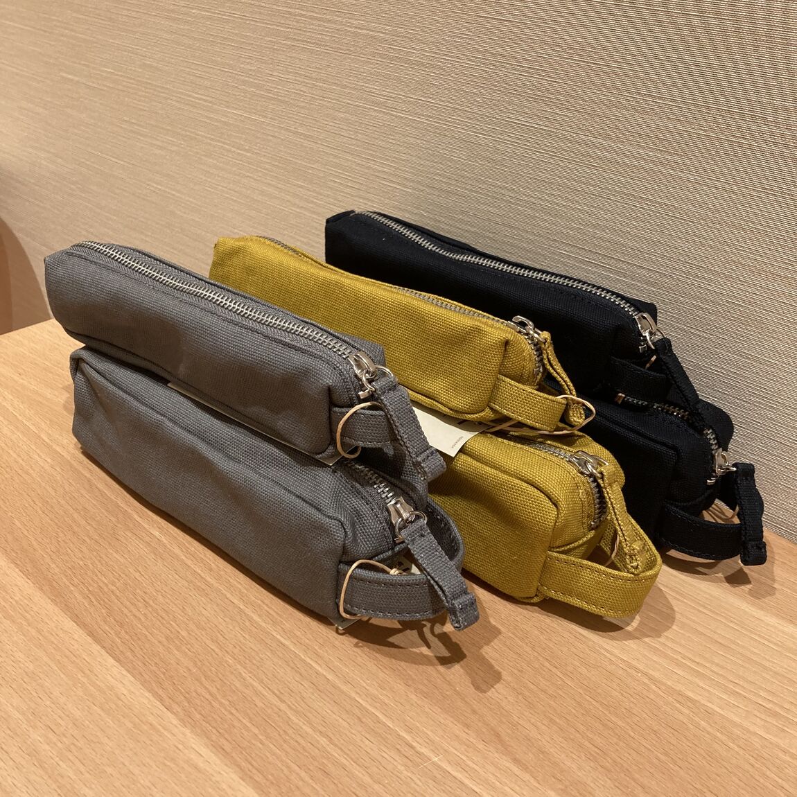 【那珂川】文房具の収納に!!見た目も色もかわいい!!帆布シリーズ!!_mkI2LY