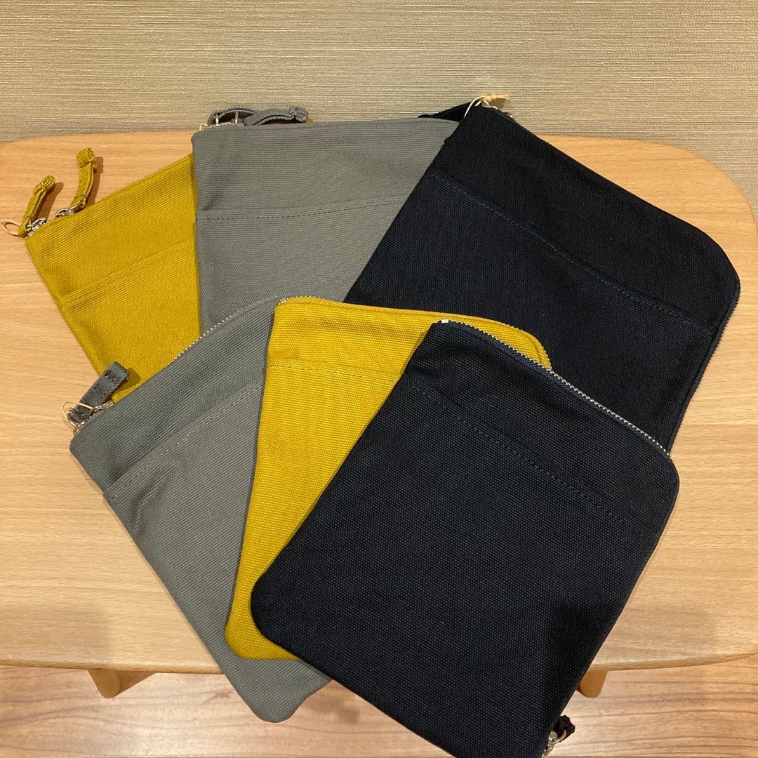 【那珂川】文房具の収納に!!見た目も色もかわいい!!帆布シリーズ!!_9iO88S
