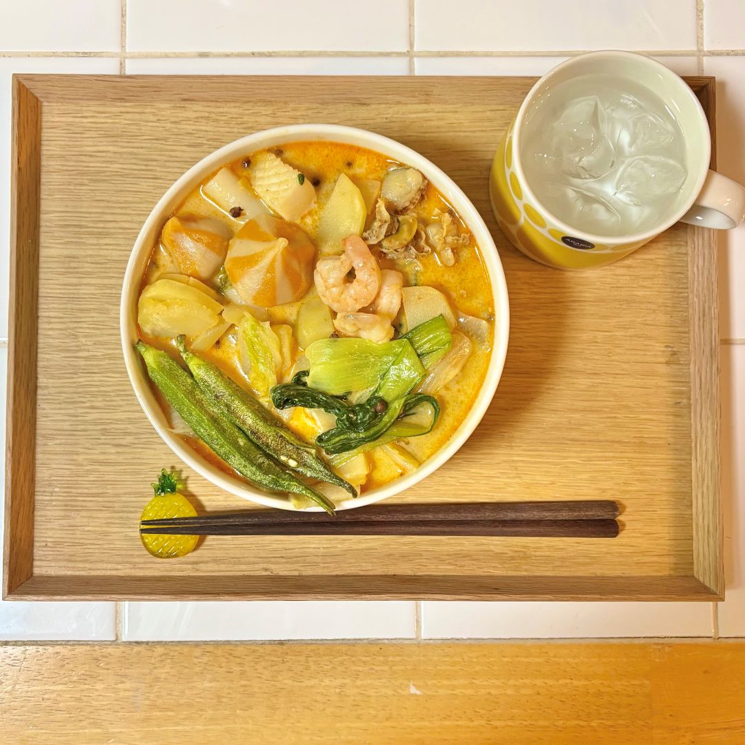 【アリオ倉敷】ひとり分からつくれる鍋の素　胡麻味噌担々鍋で作る麻辣担_HvX45s