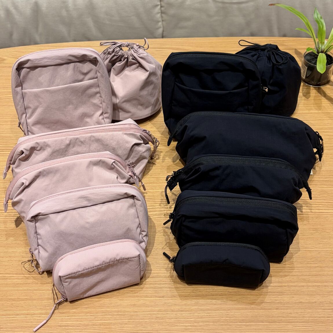 【ナチュラルガーデン黒田】新商品！撥水再生ナイロンポーチ_qkK9bn
