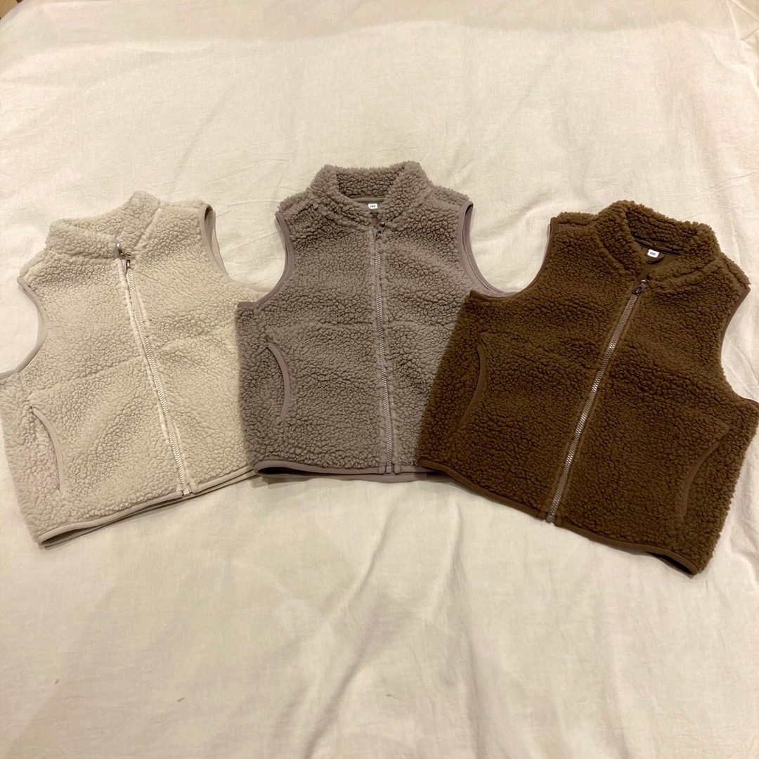 【宮古店】新商品　暖かいボアフリースベスト_doUi7l