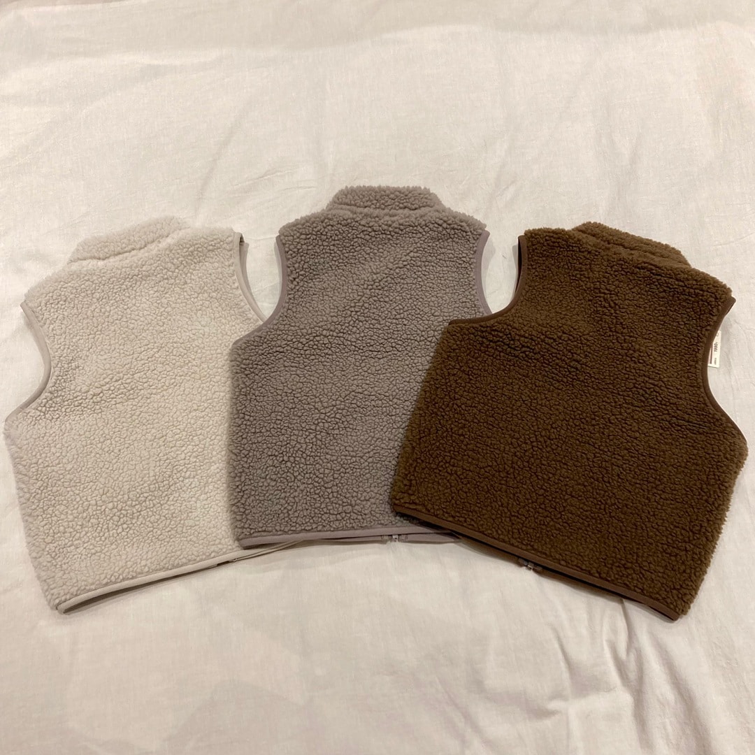 【宮古店】新商品　暖かいボアフリースベスト_R227Pa