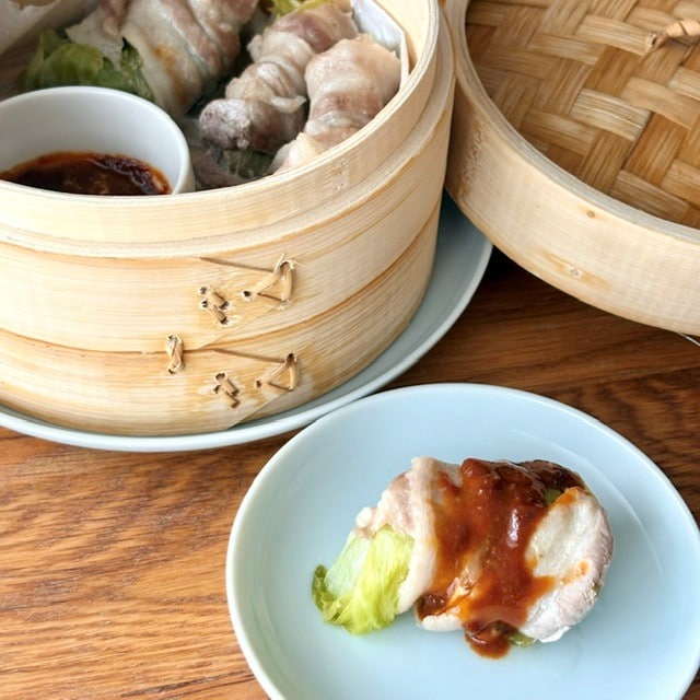 【調布パルコ】せいろ料理と合わせて温めて食べるソース　調理例ご紹介_11F5e5