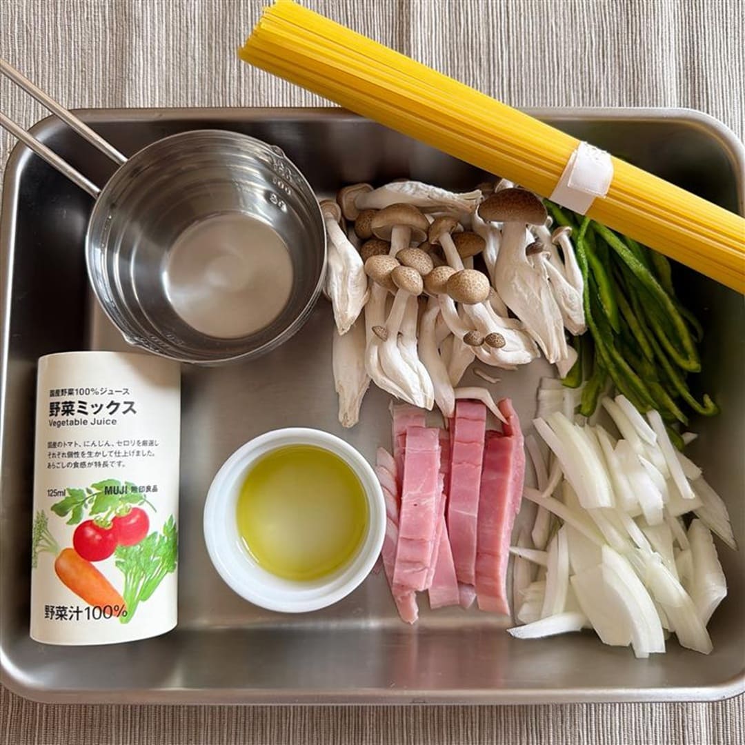 ナポリタン材料