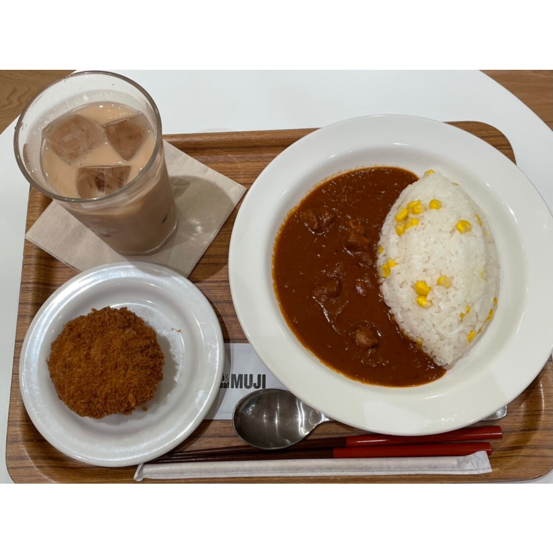 カレーデリセット写真コロッケと