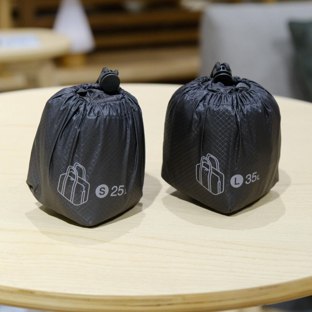 【ゆめが丘ソラトス】【旅行】荷物多めの皆様へ！「軽量ナイロン小さくたためるボストンバッグ」_ca2Li4