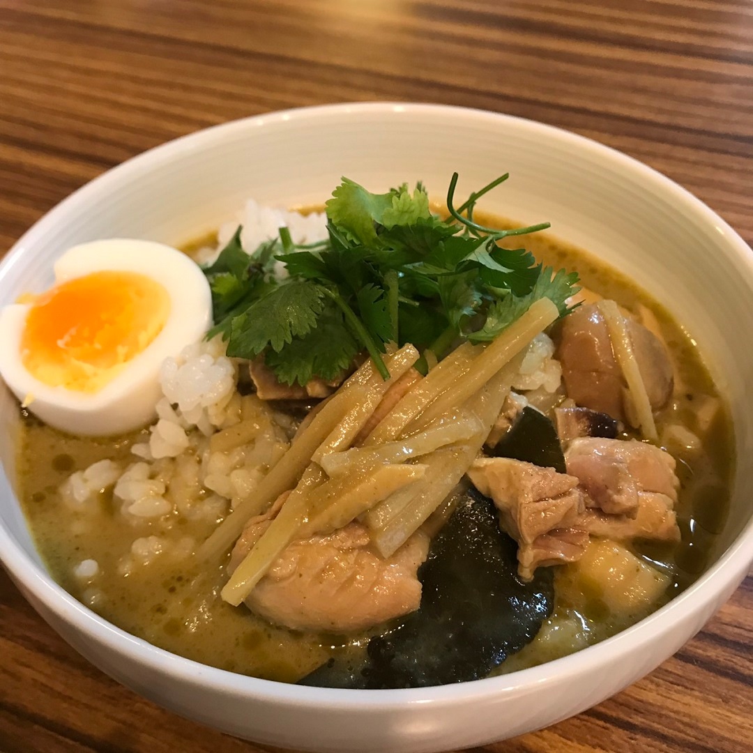 【難波】グリーンカレー２