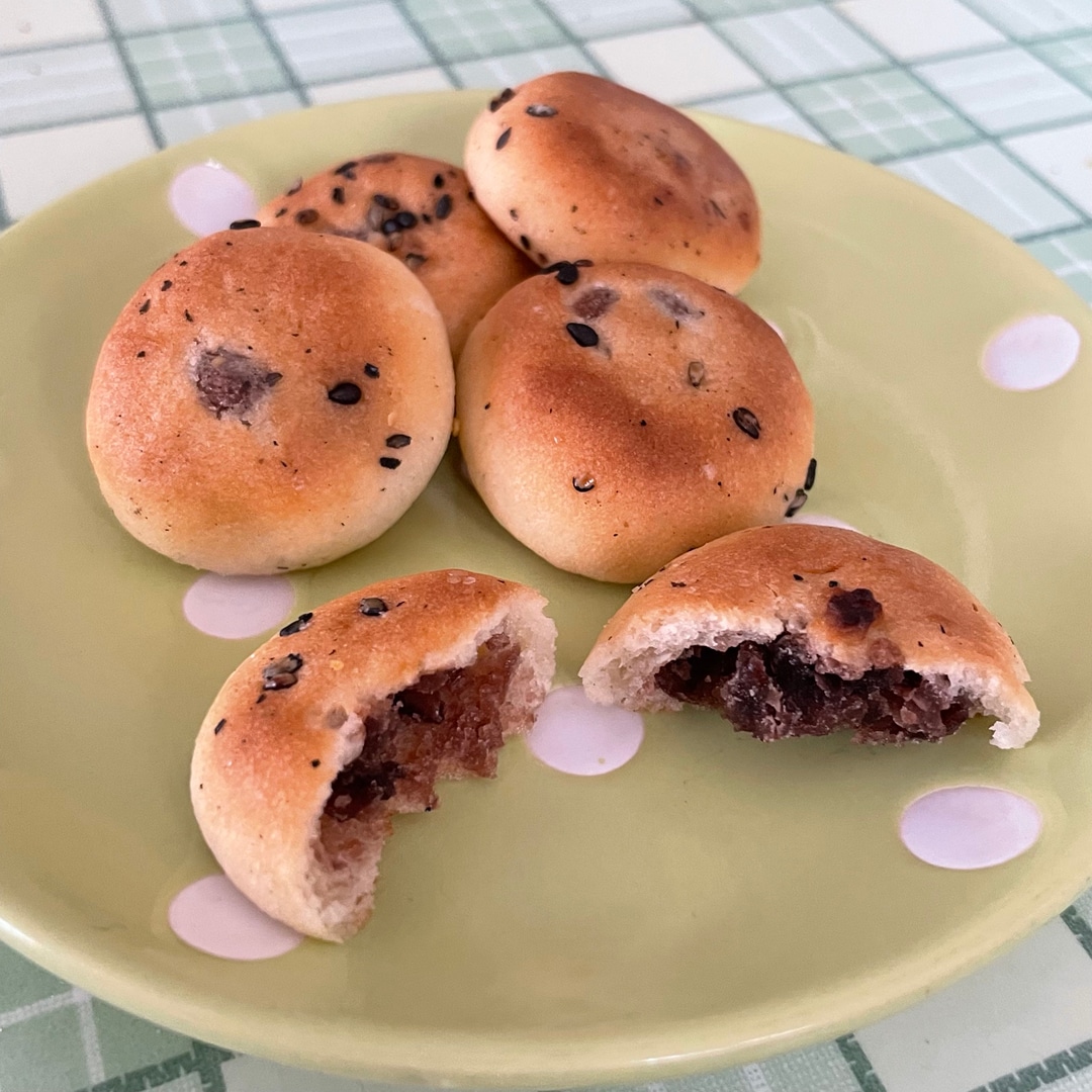 【無印良品500 マルシェ池田】 パクッと食べられるミニあんぱん_4XKY0G