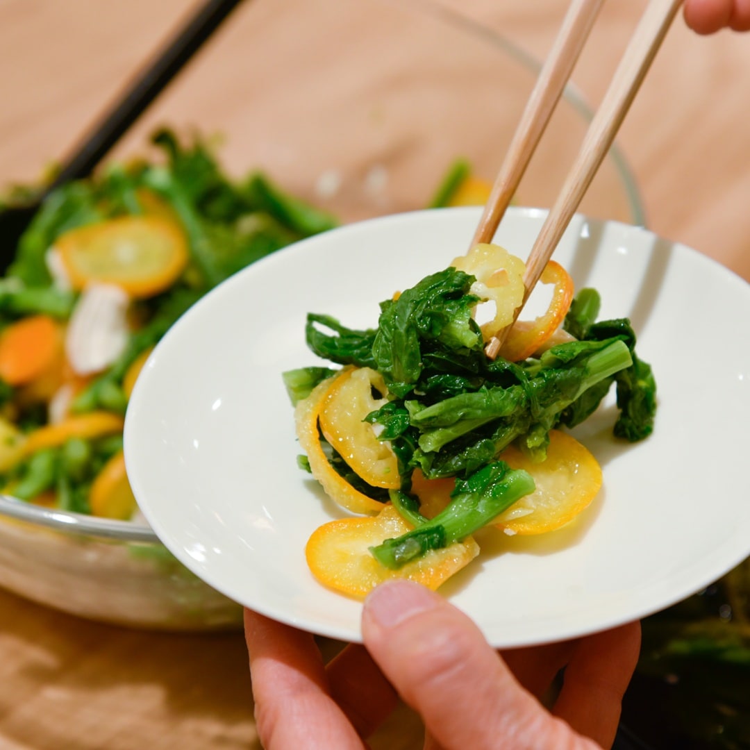 【京都山科】春をいただく、菜の花レシピ5選｜キッチンカウンター