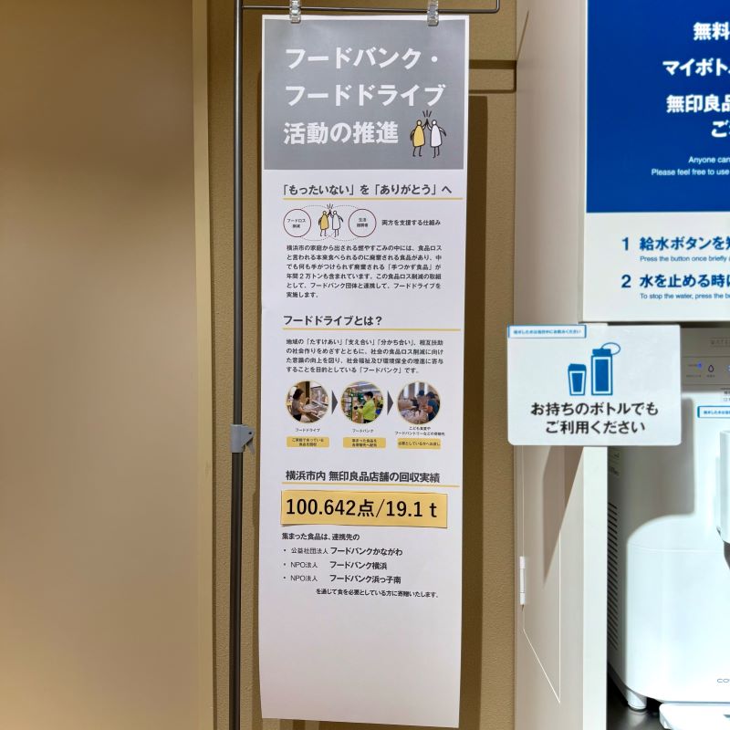 フードバンクに取り組んでいます