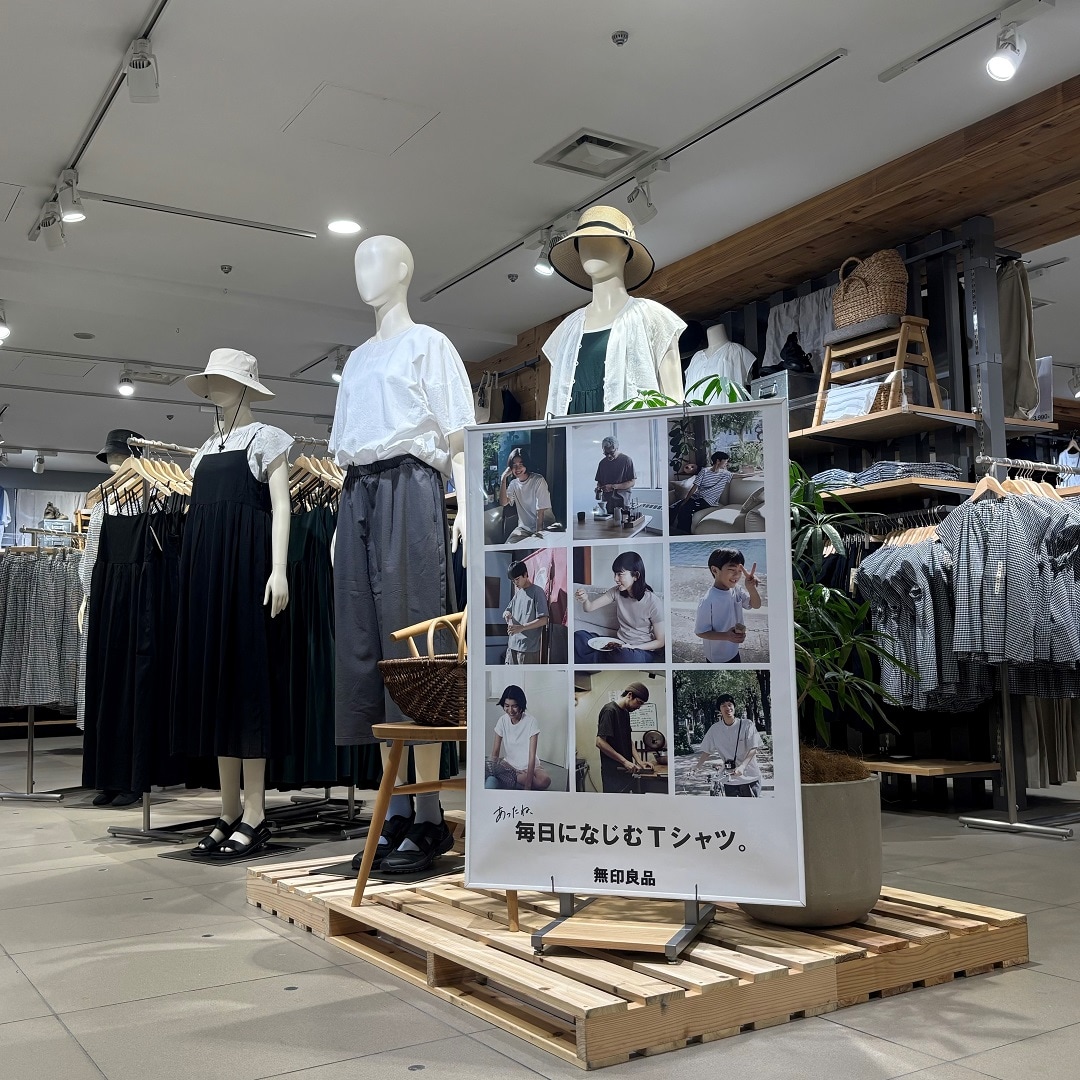 衣服売場の写真