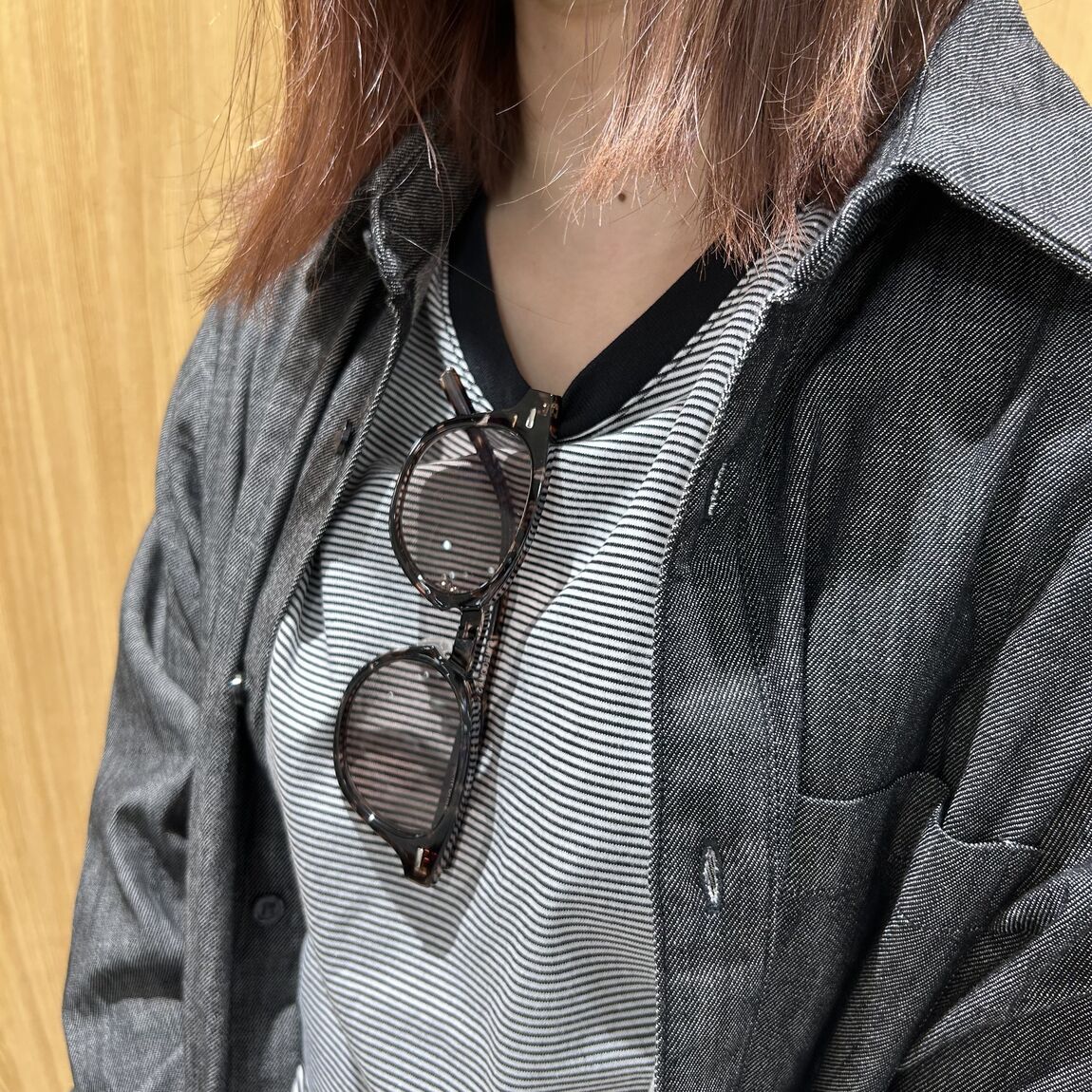 女性スタッフ　クルーネック半袖Tシャツ