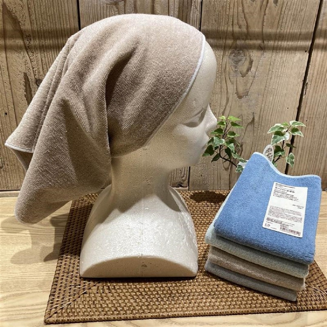 新商品ののびのびターバンタオルのご紹介