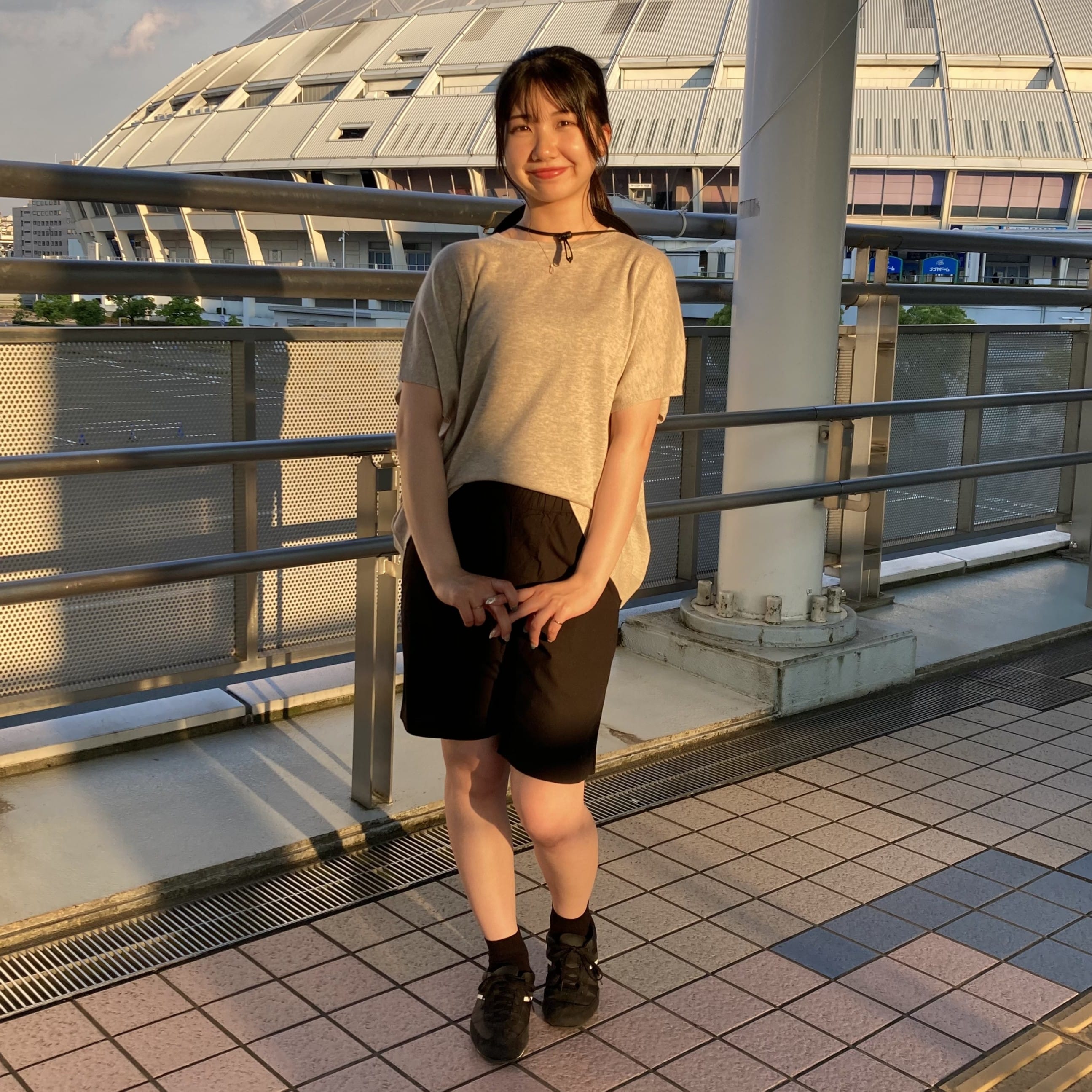 帽子なし正面