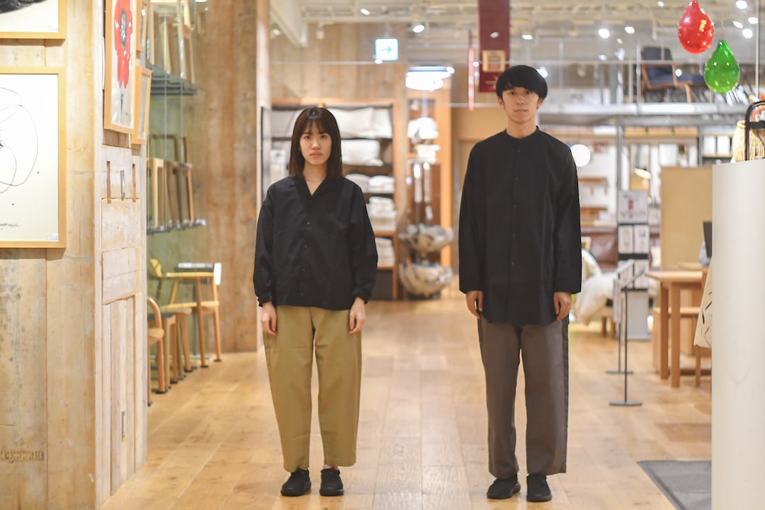 【グランフロント大阪】秋のストレッチ高密度織りシャツ｜MUJI Labo