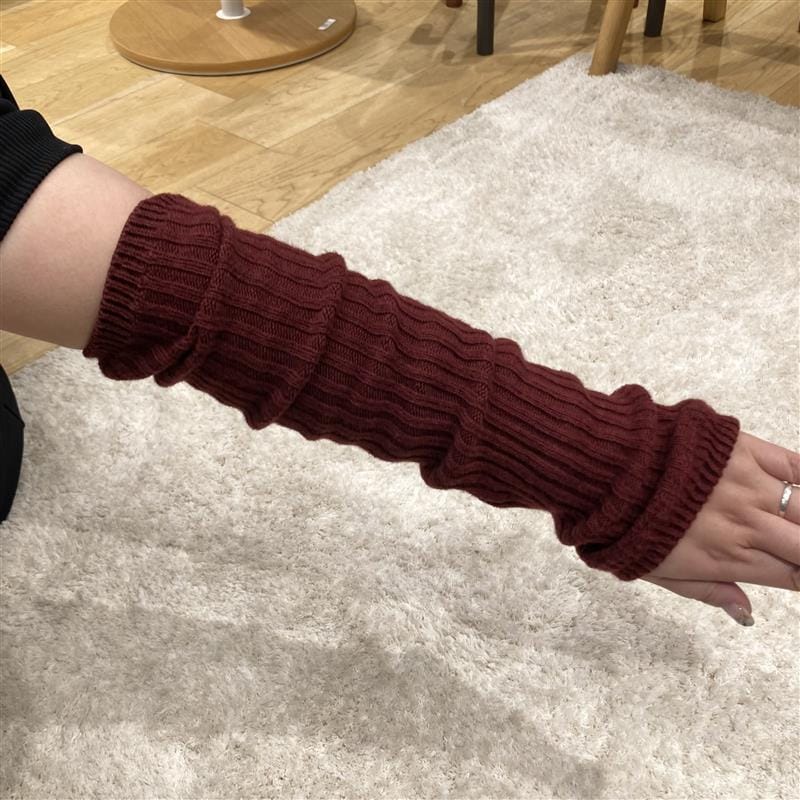 【コープさっぽろぬまのはた】足元を彩る「手にも使えるレッグウォーマー」_HGY7Ou