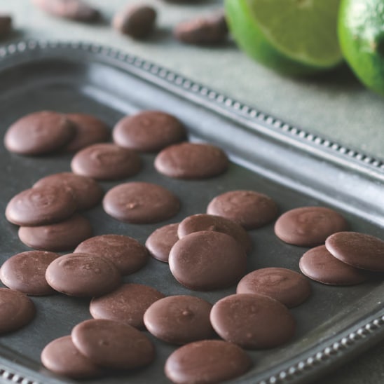 ライム発酵カカオのチョコレート