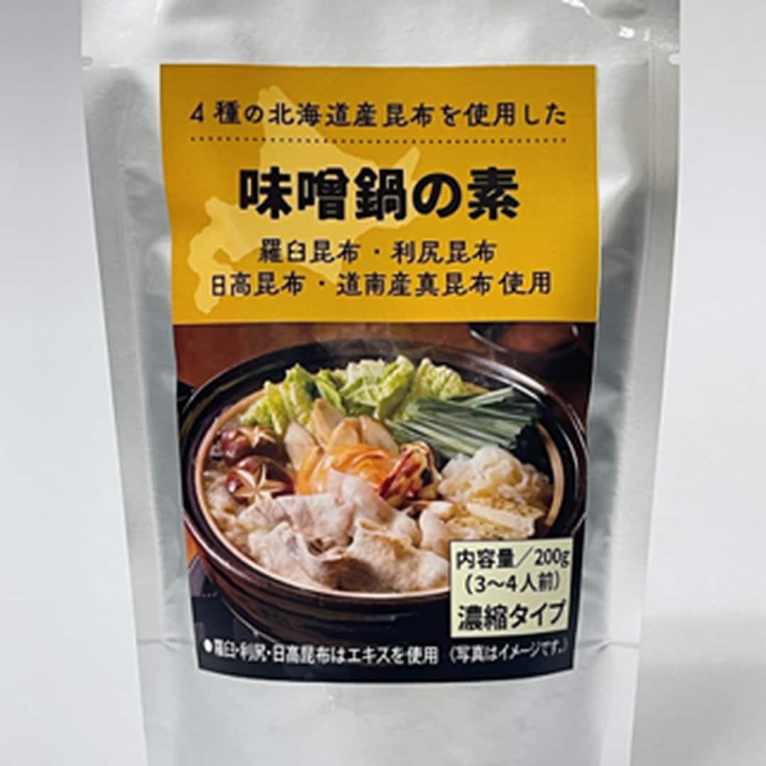 味噌鍋の素パッケージ画像