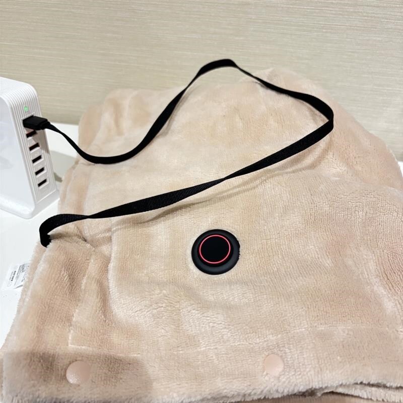 洗えるUSBブランケット