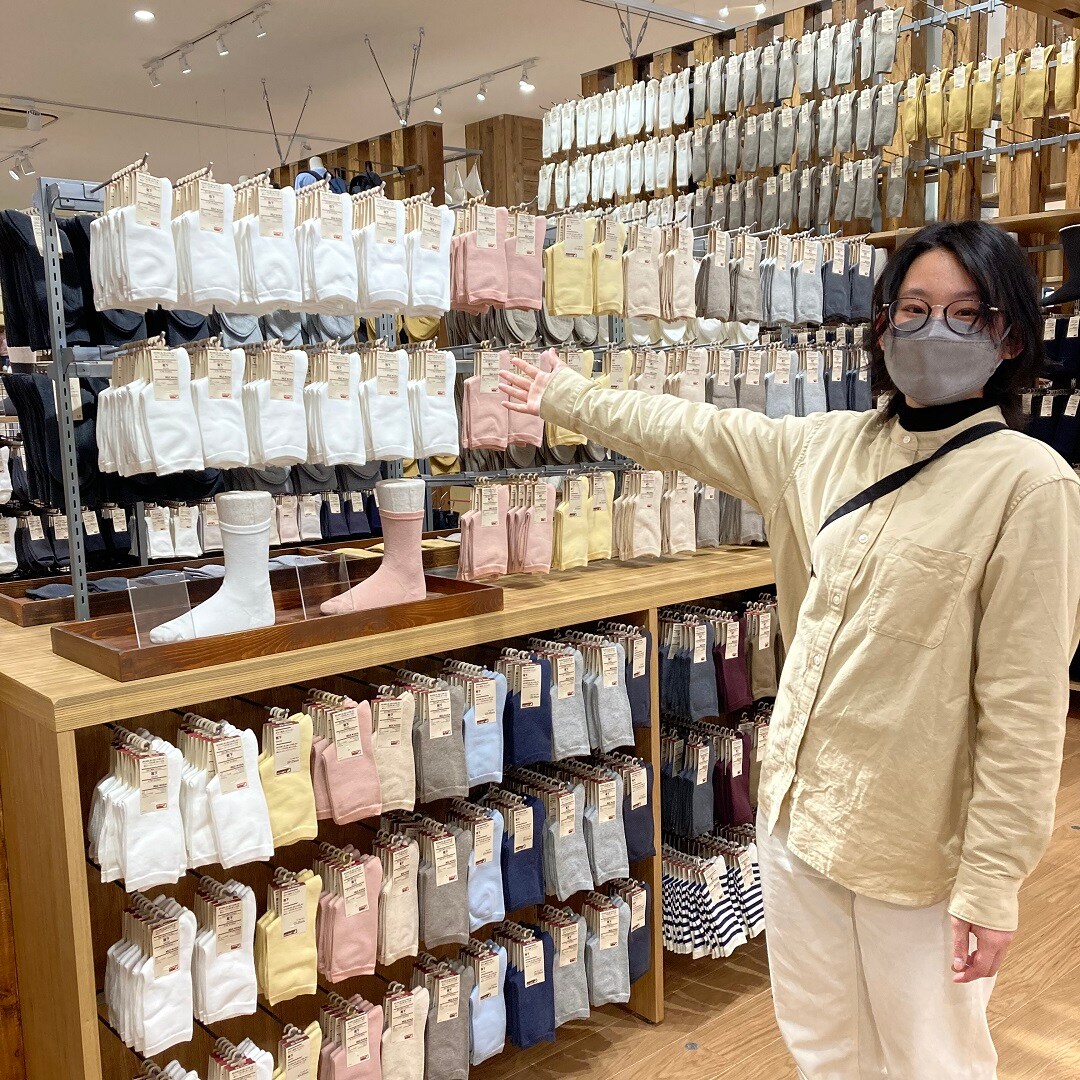 靴下売り場