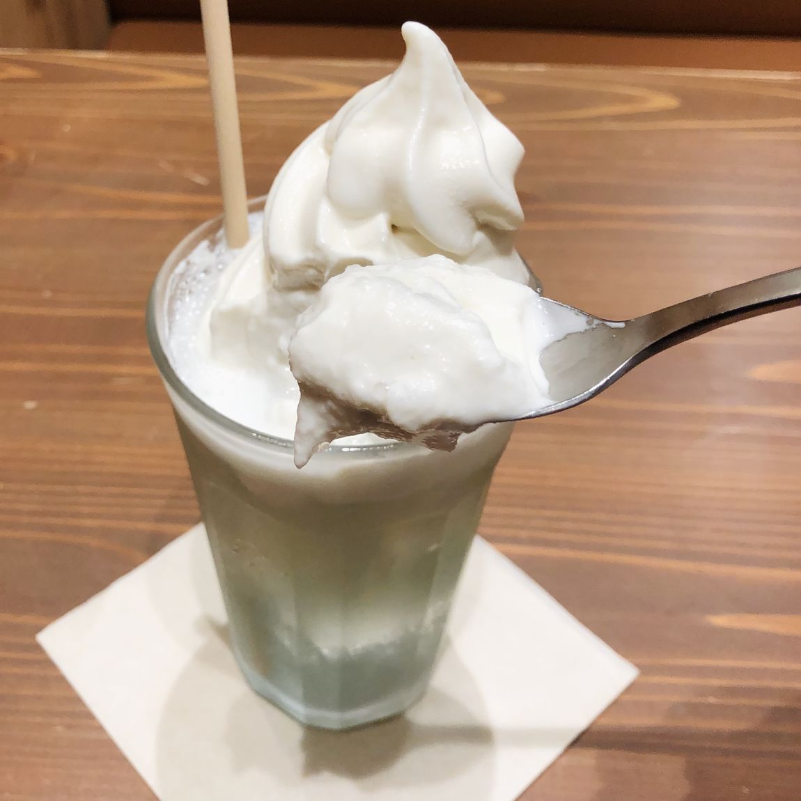 【Café＆Meal MUJI近鉄四日市店】クリームソーダ