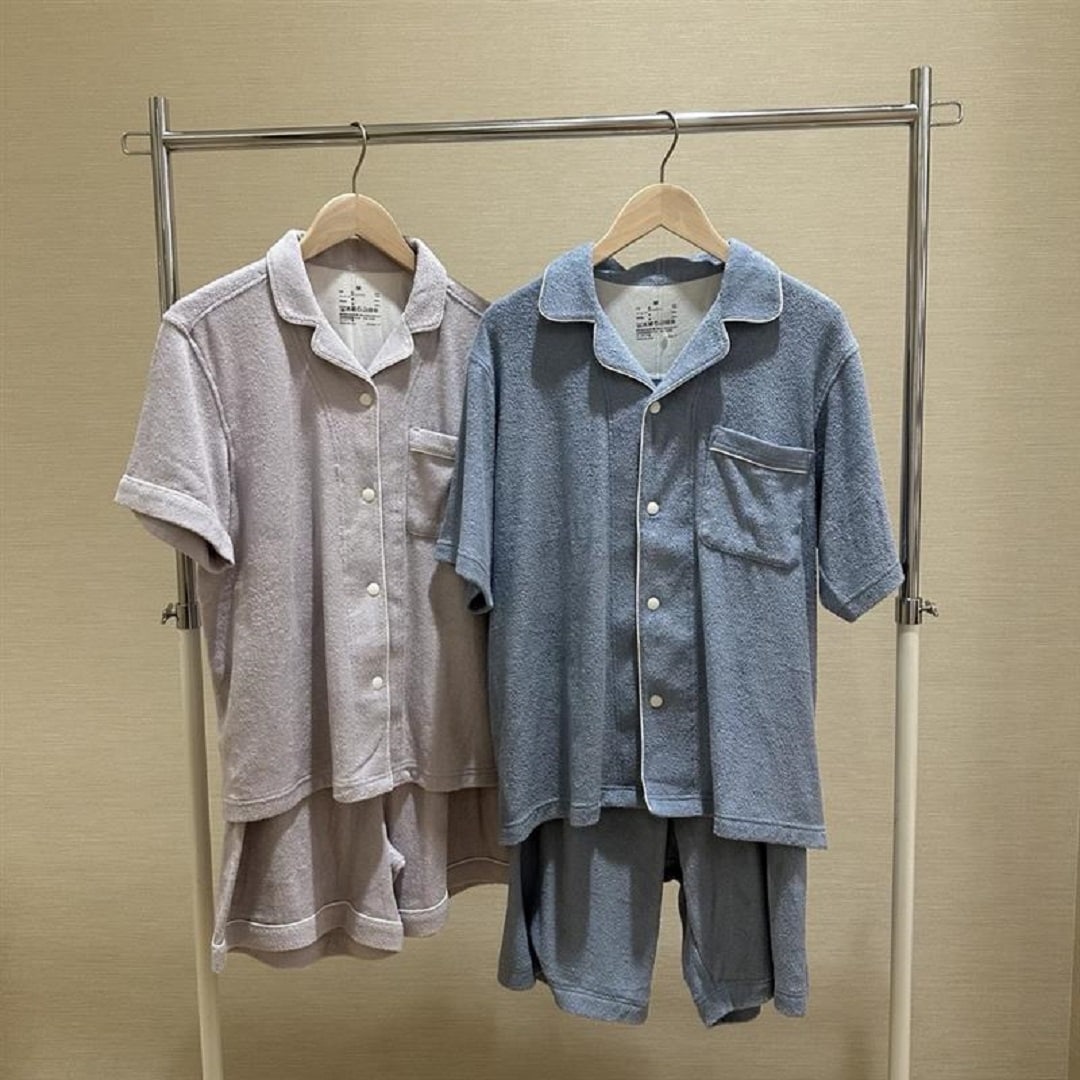着るタオル両面パイル半袖パジャマ