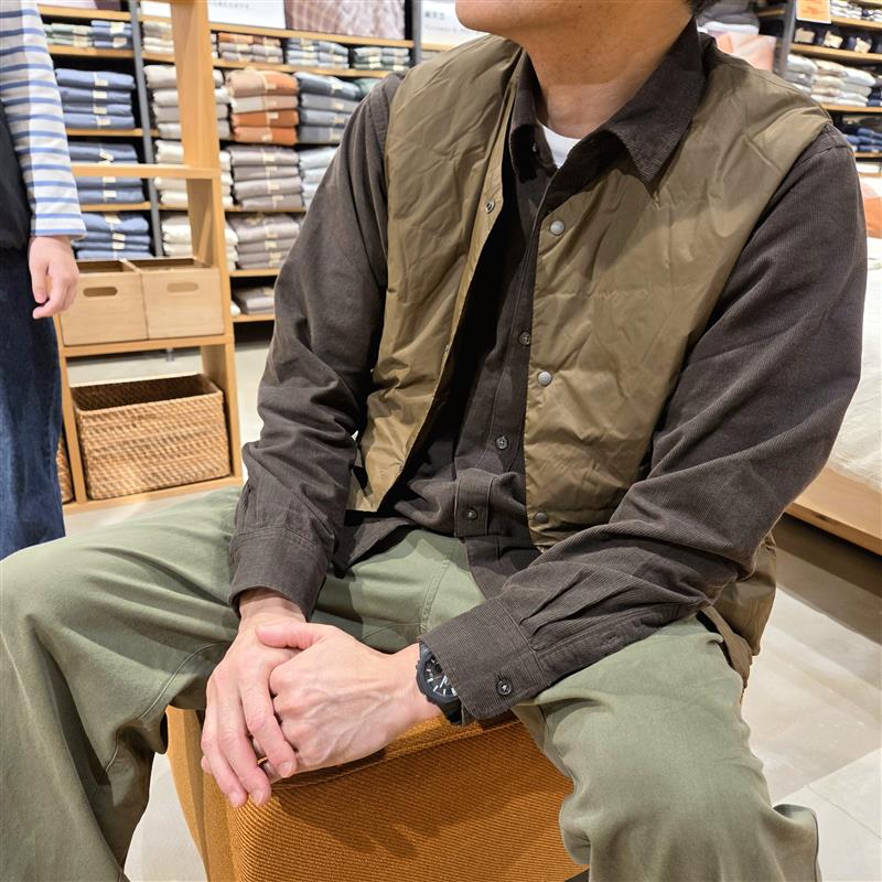 【コープさっぽろしずない】軽量ダウンベストを、スタッフみんなで着てみました｜スタッフのおすすめ_BySpd2