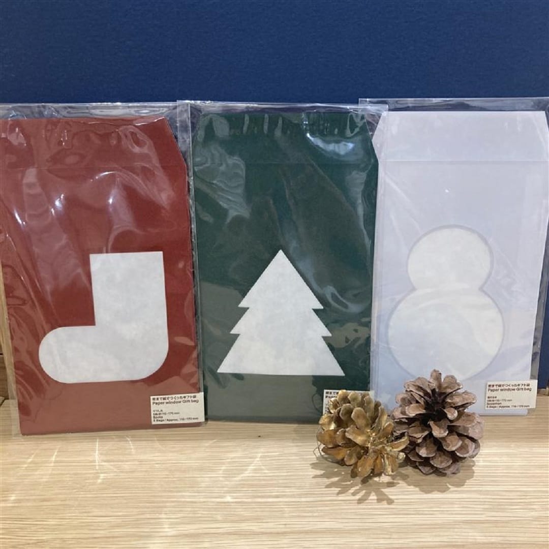 ギフト用品窓付き平袋