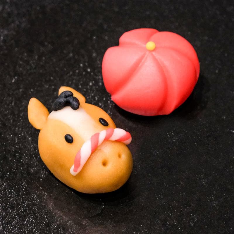 【堺北花田】新春を祝う和菓子、干支の「馬」と「梅の花」をつくるワークショップ