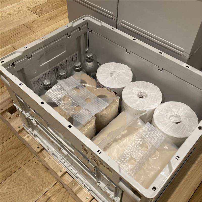 折りたたみコンテナ 窓付