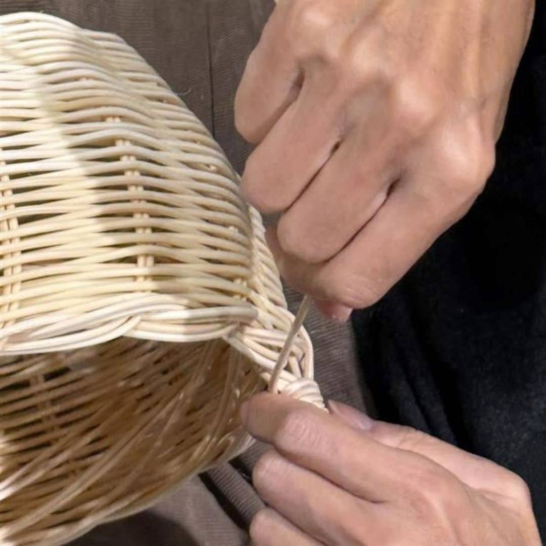 神戸阪急_カゴ編み