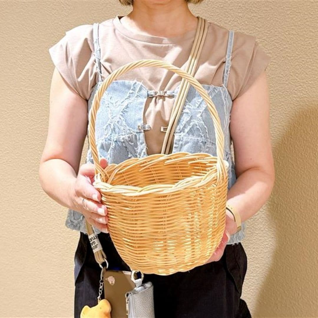 神戸阪急_カゴ編み