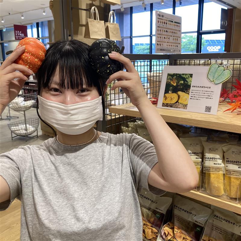 【コープさっぽろぬまのはた】秋の味覚！季節限定お菓子～ほめられかぼちゃ～_4tjJql