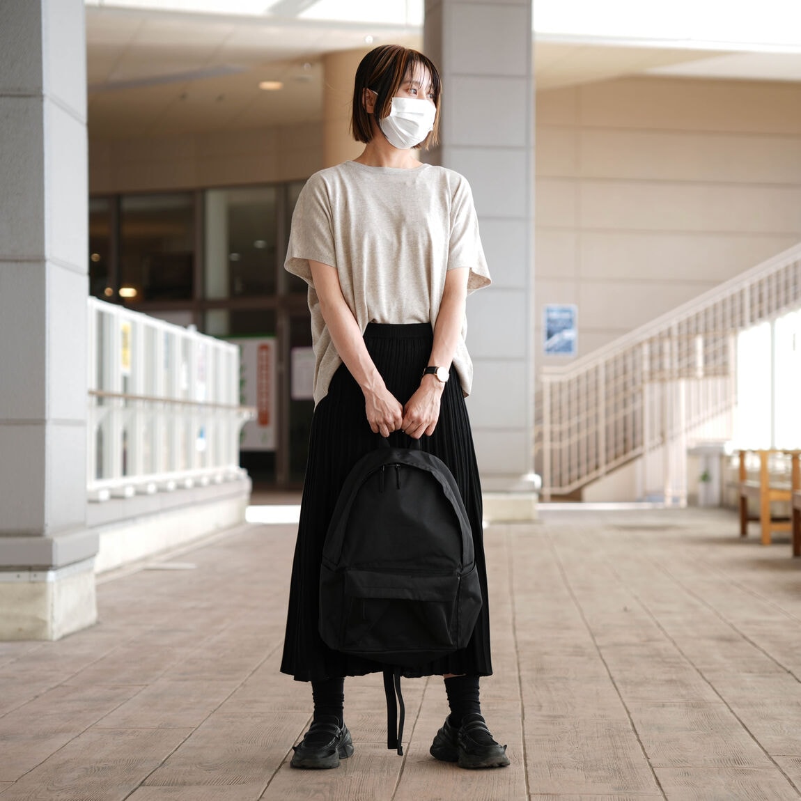 front bag shot