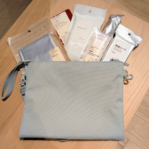 携帯できる防災グッズの画像