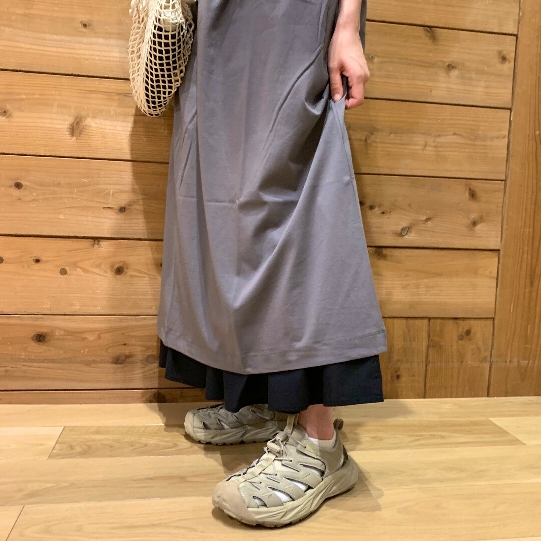 足元のレイヤード