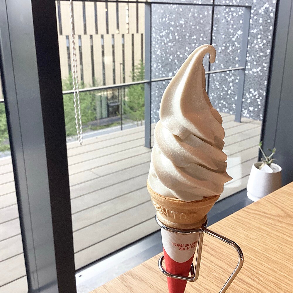 Café＆Meal MUJIグランフロント大阪】ソフトクリームの美味しさの理由