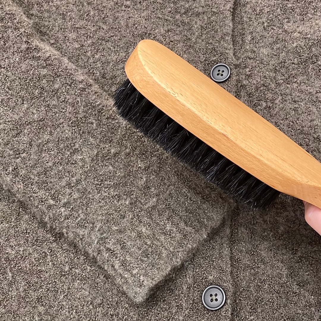 ブラッシングしていく