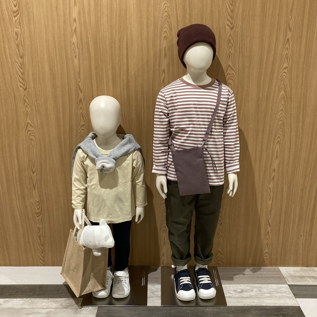 綿天竺編みクルーネックＴシャツ
