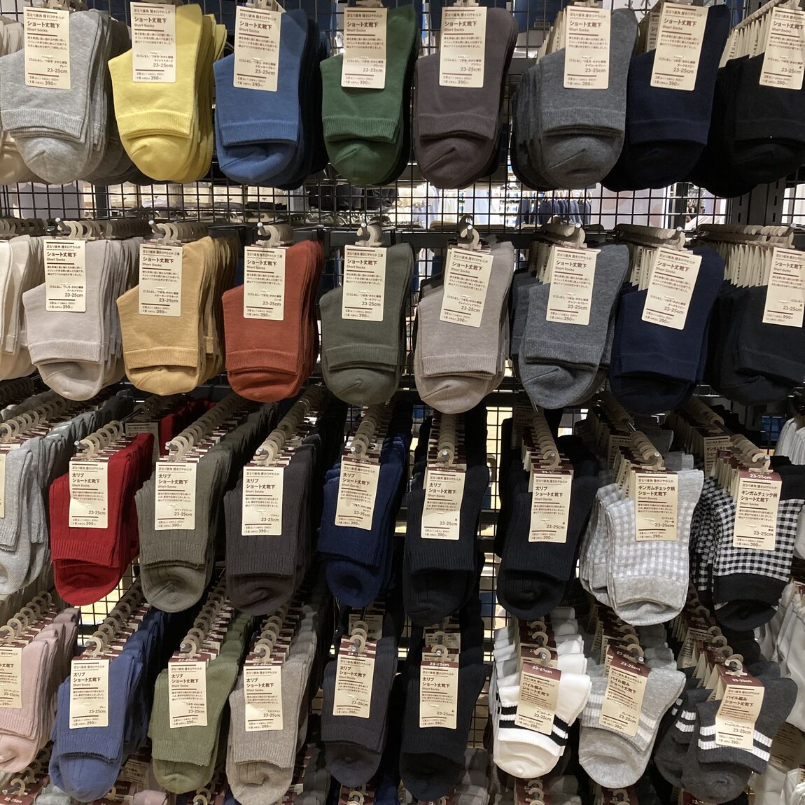 靴下売場の写真