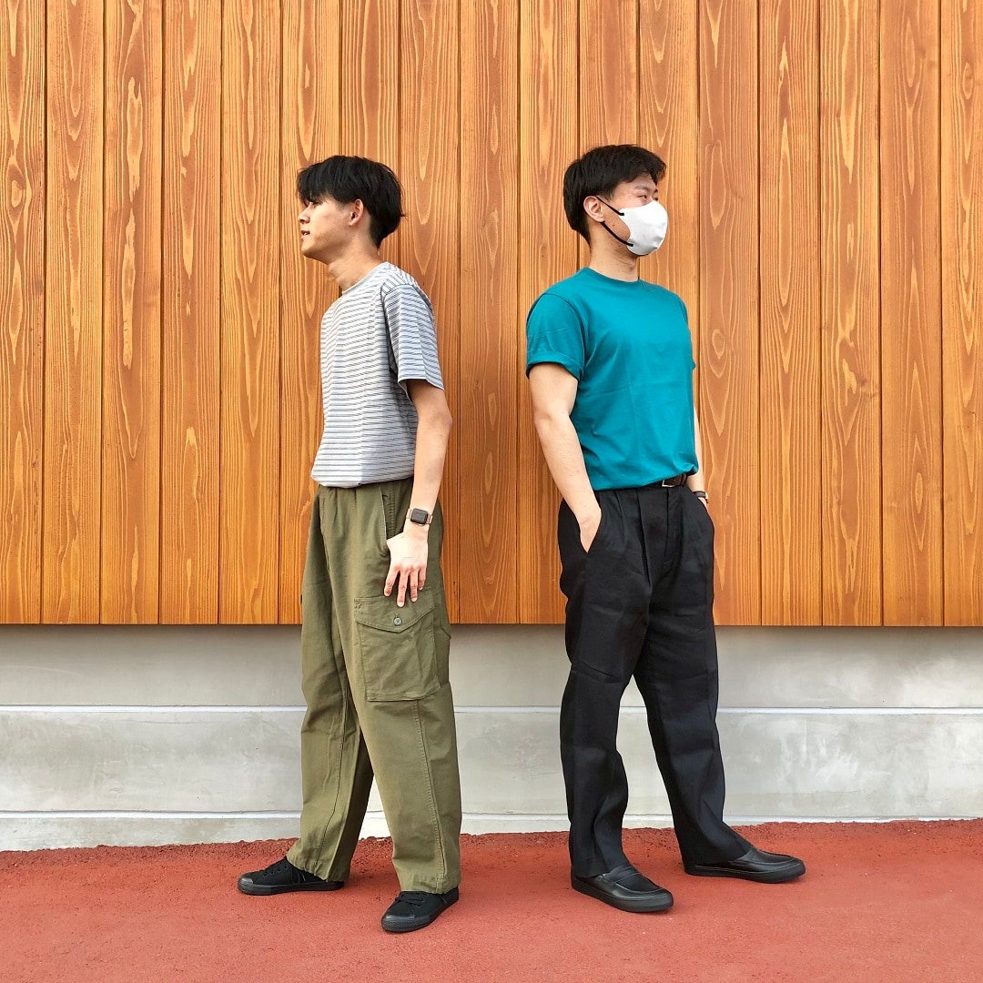 【沼田栄町】身長178cm、身長175cm