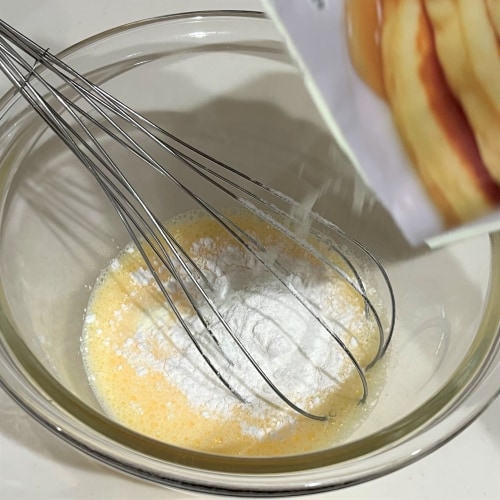 混ぜている画像