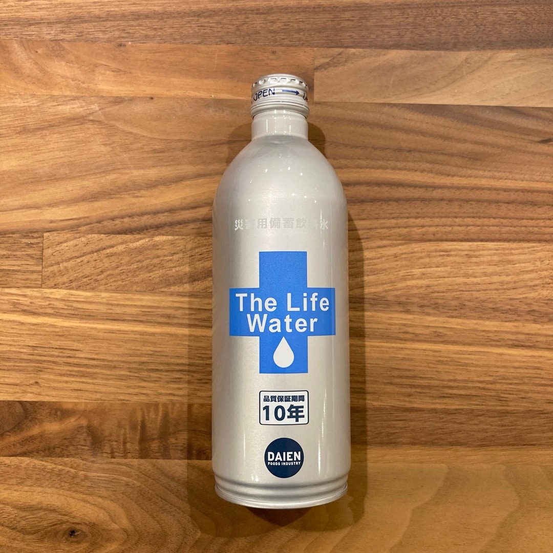 災害用備蓄　水