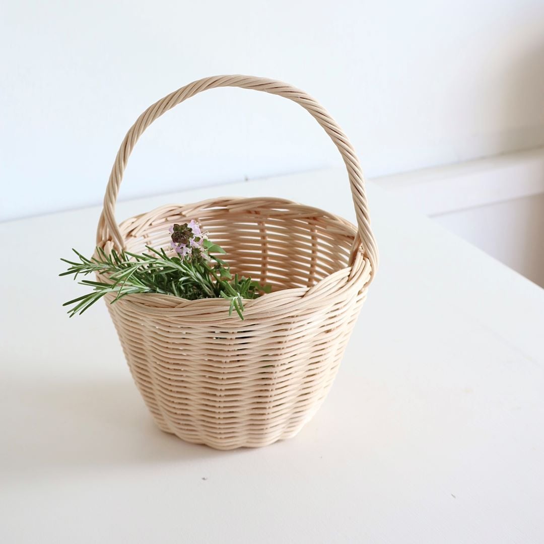 神戸阪急_カゴ編み