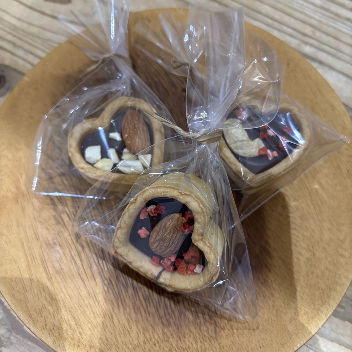 チョコタルト　ラッピング後画像