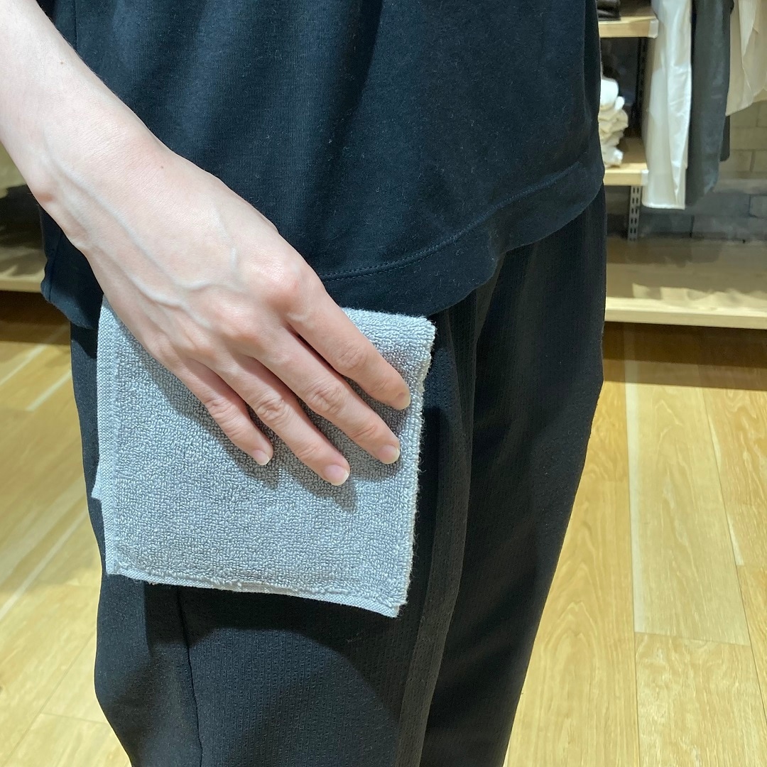 【心斎橋パルコ】ハンカチ（無撚糸）のご紹介
