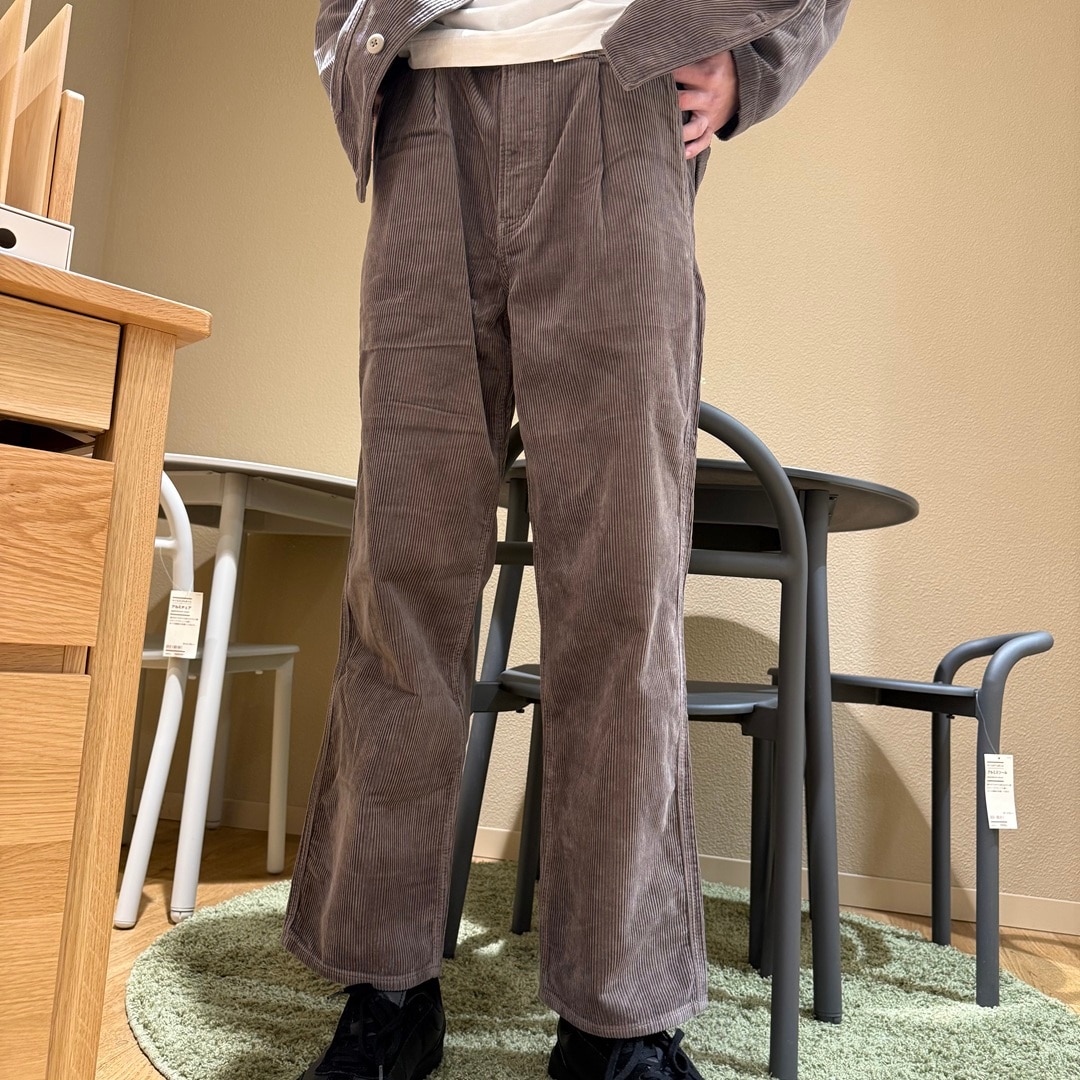 神戸阪急_コーデュロイ_パンツ