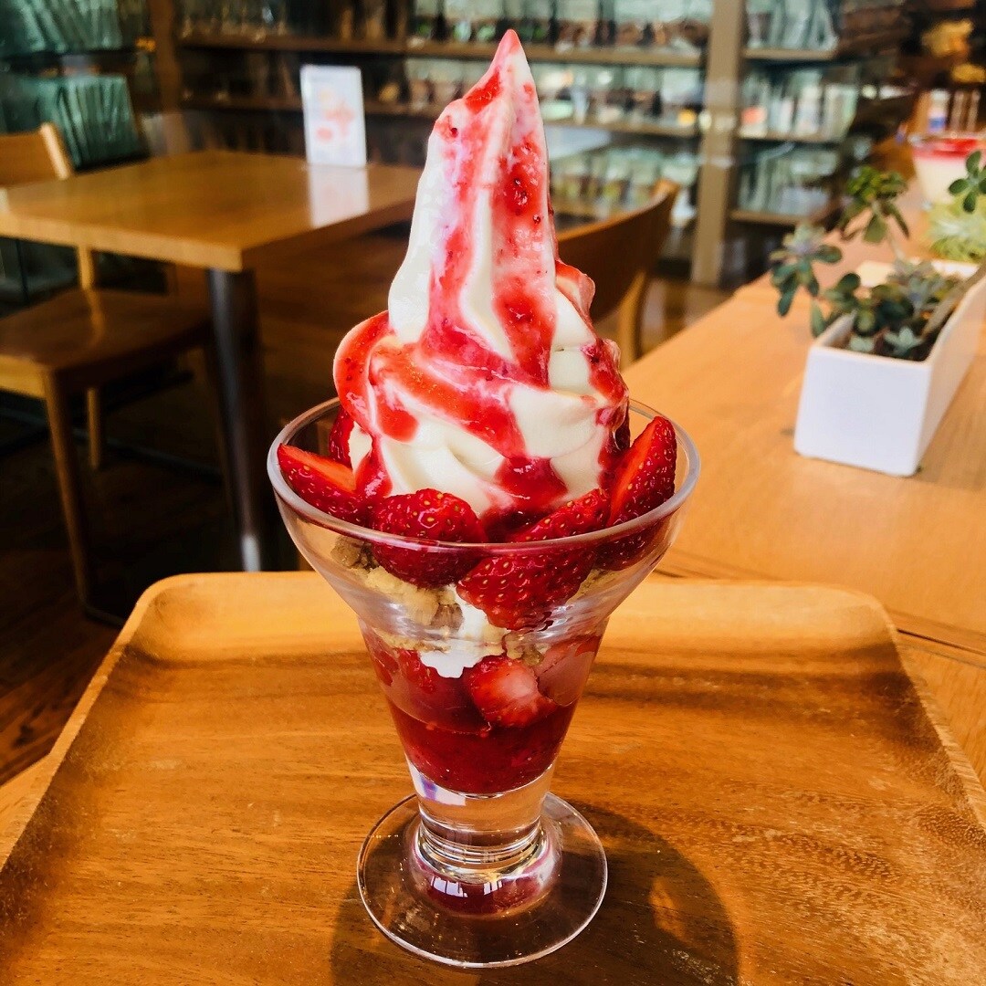 【Cafe'&Meal MUJI グランフロント大阪】strawberry　parfait