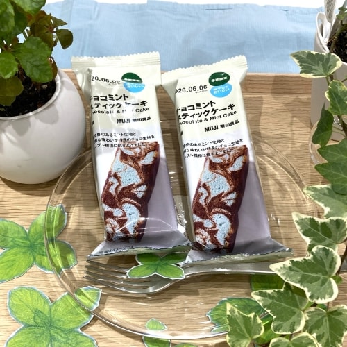 チョコミントスティックケーキの画像