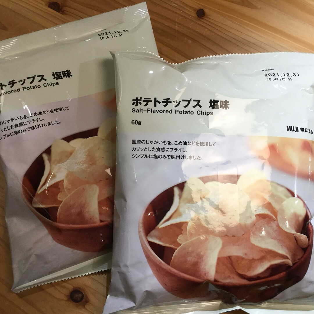 【岡山ロッツ】私の好きなお菓子|ポテトチップス　塩味